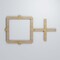 Ekena Millwork Small Carlisle Decorative Fretwork Wood Wall Panels, Hickory, 19 7/8"W x 11 3/8"H x 3/8"T WALW12X12X0375CARHI - alternate 6